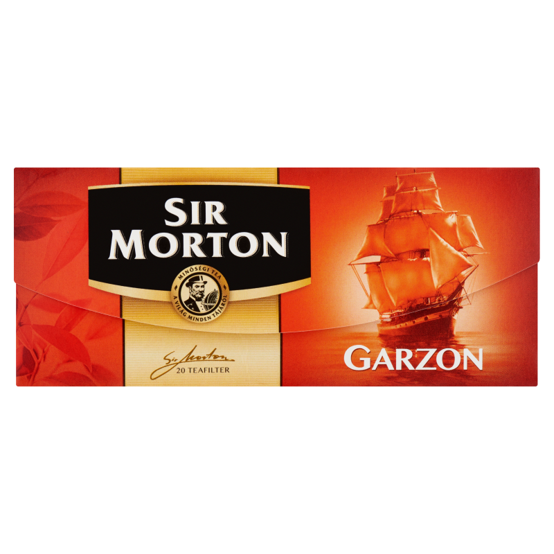 Sir Morton Garzon fekete tea 20 filteres