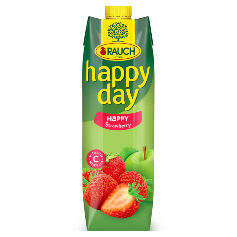 Rauch Happy Day happy strawberry 1 l eper