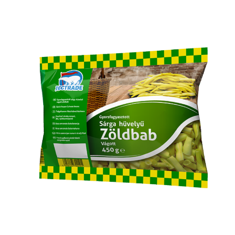 Jégtrade fagyasztott sárgahüvelyű zöldbab 450 g