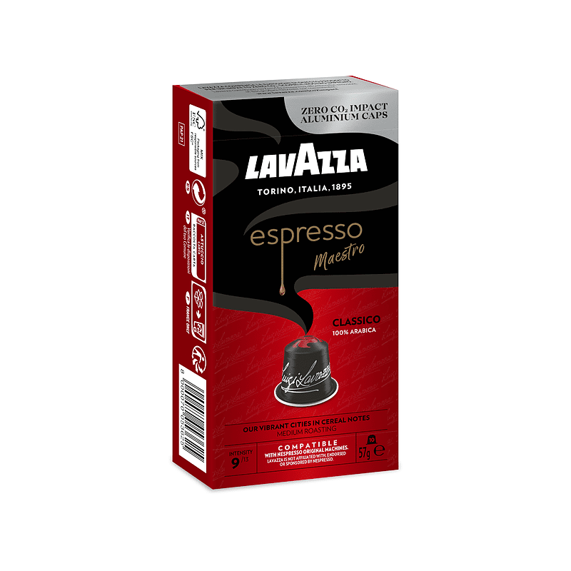 Lavazza espresso alumínium kávékapszula 10 db classico Nespresso ®kávégép kompatibilis termék