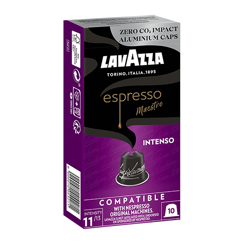 Lavazza espresso alumínium kávékapszula 10 db intenso Nespresso ®kávégép kompatibilis termék