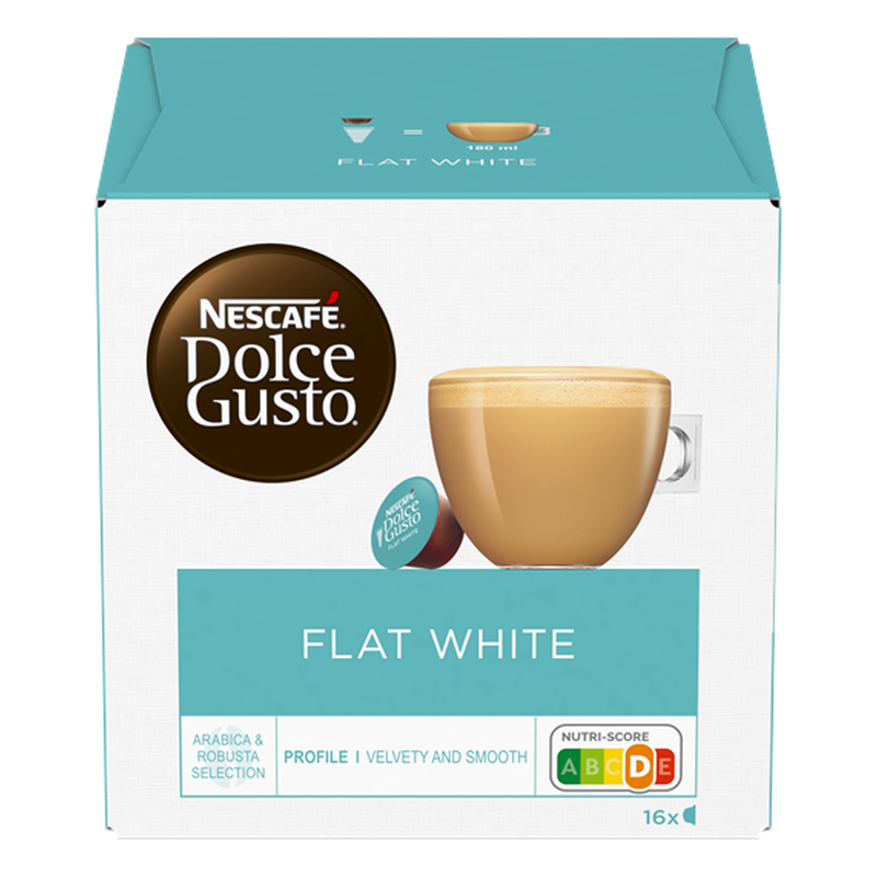 Nescafé Dolce Gusto kávékapszula 16 db flat white