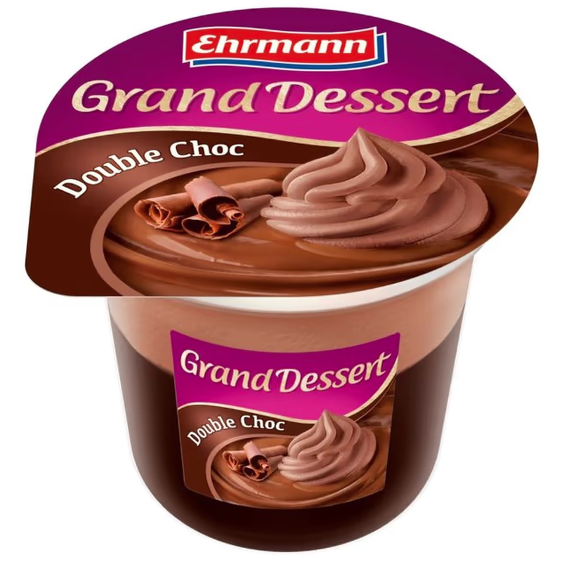 Ehrmann Grand Dessert 190 g dupla csokoládé