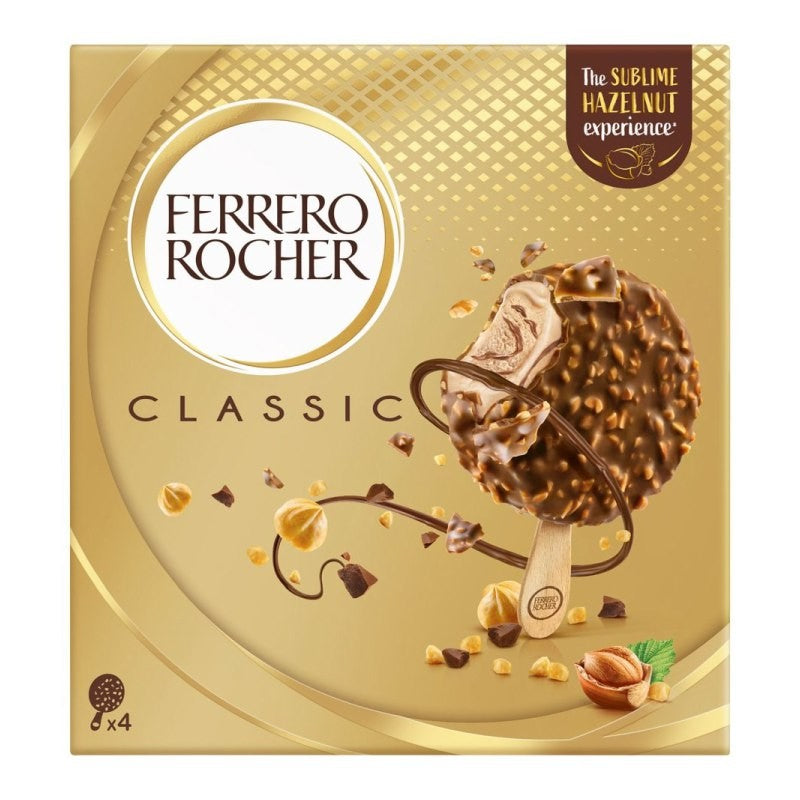Ferrero Rocher Classic pálcikás jégkrém 4x50 g