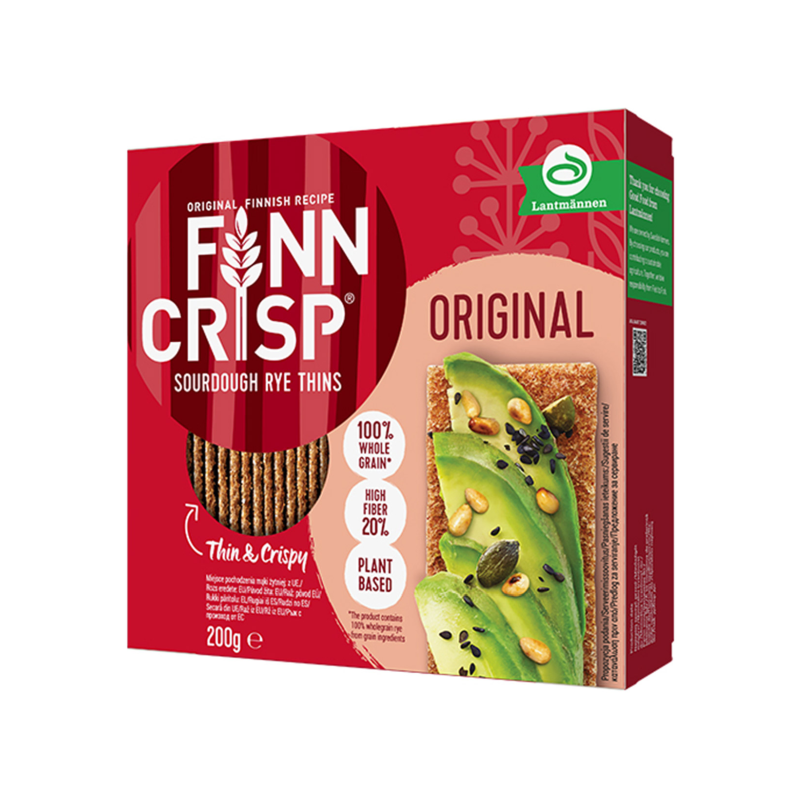 Finn Crisp extrudált vékony kenyér 200 g original, natúr
