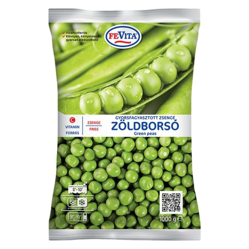 FeVita fagyasztott zsenge zöldborsó 1 kg