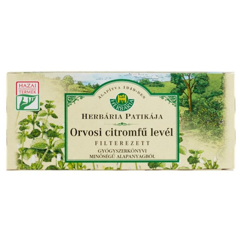 Herbária Orvosi citromfű levél tea 25 filteres