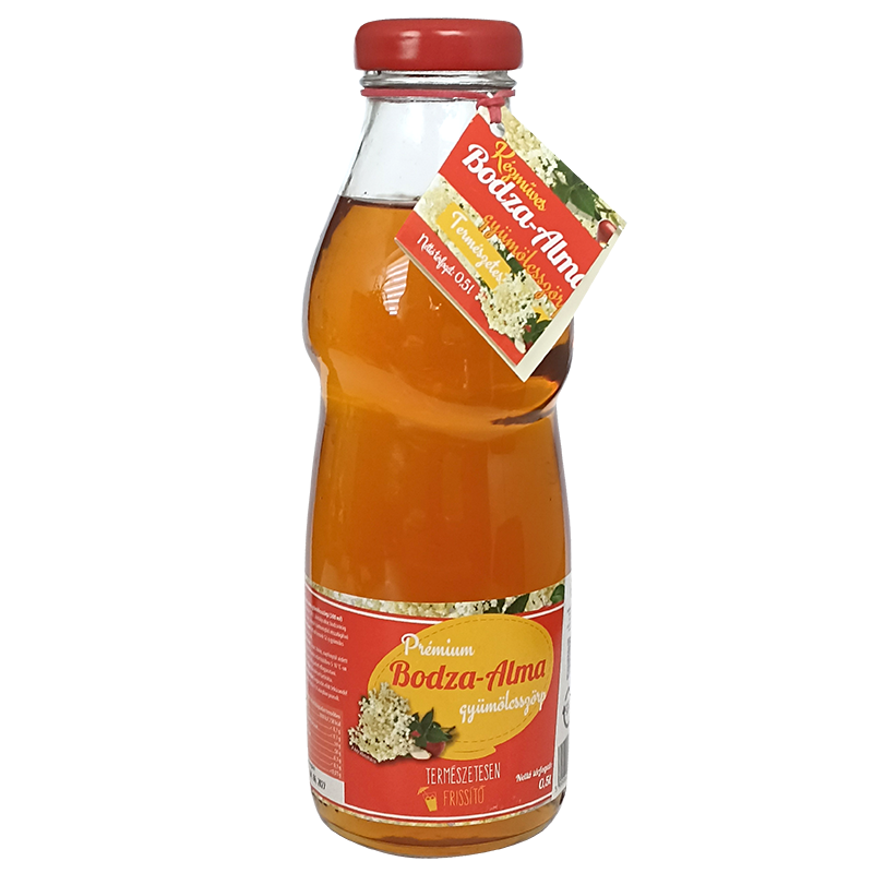 Kutyori Prémium gyümölcsszörp 500 ml bodza-alma