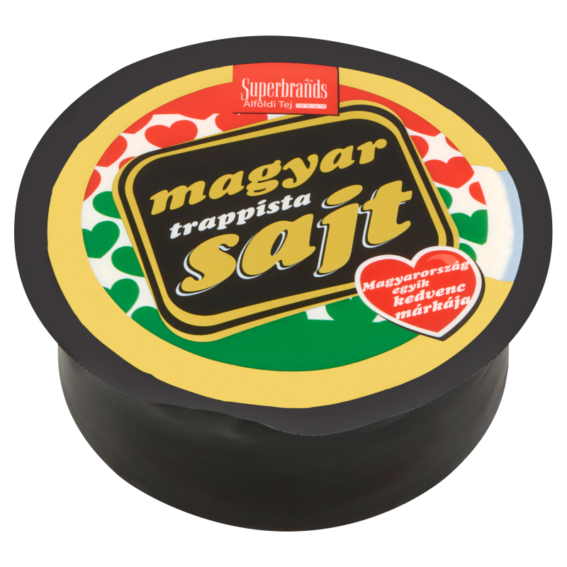 Magyar trappista sajt zsíros, félkemény