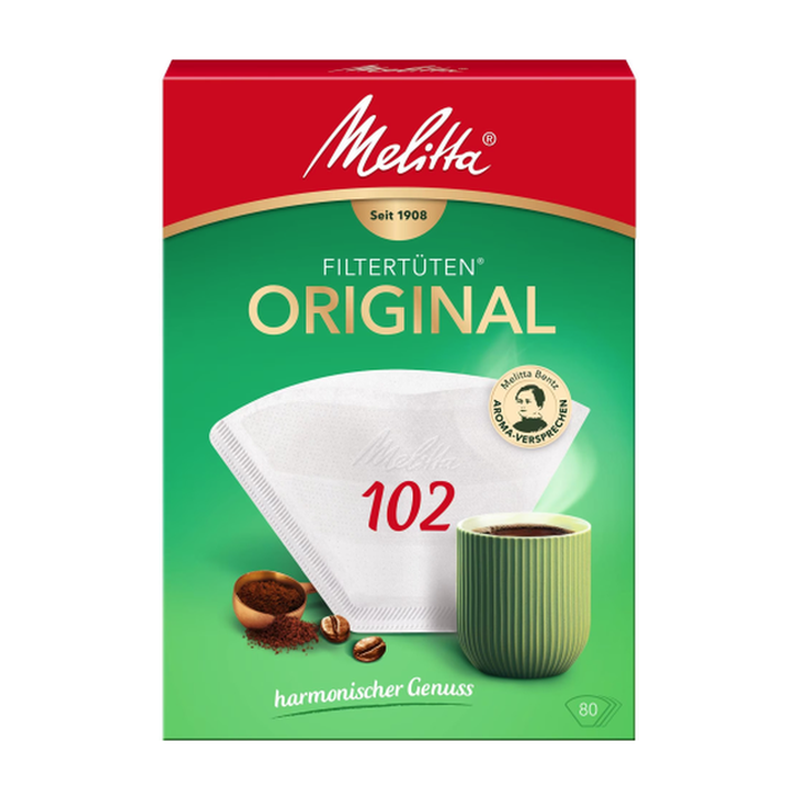 Melitta kávéfilter 102 80 db fehér