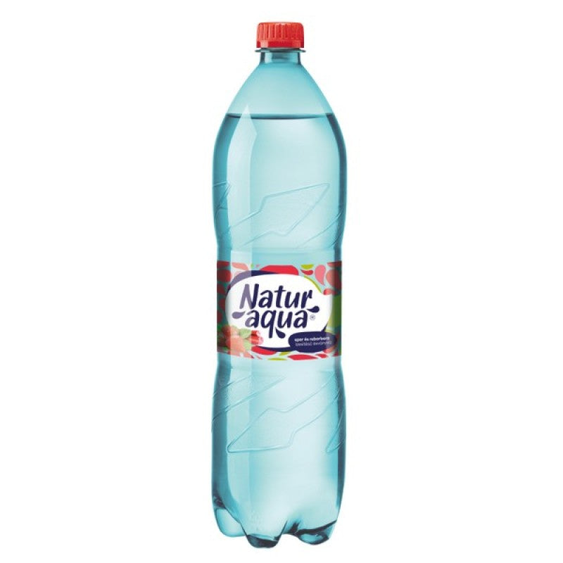 NaturAqua Emotion szénsavas üdítőital 1,5 l eper-rebarbara