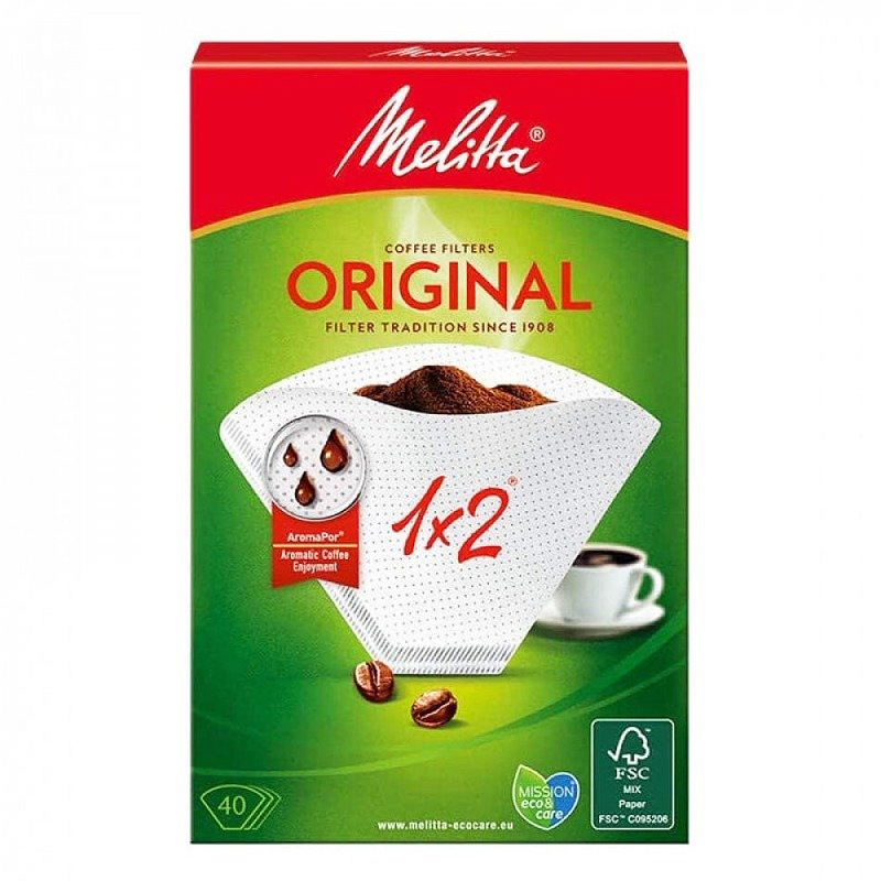 Melitta kávéfilter 1X2 40 db