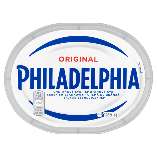 Philadelphia szendvicskrém 125 g natúr