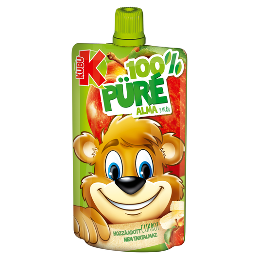 Kubu 100% püré 100 g alma-banán