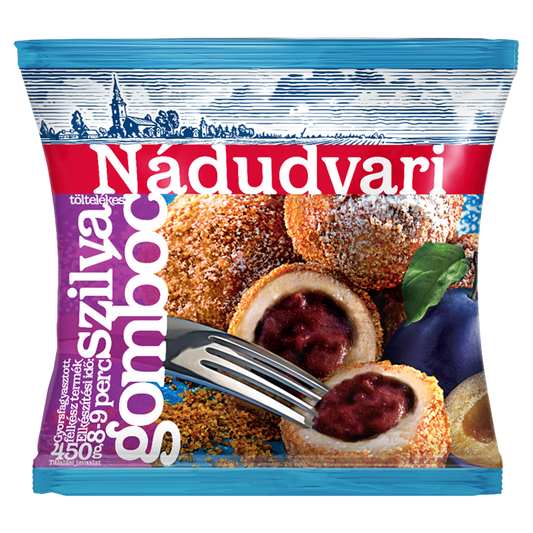 Nádudvari fagyasztott szilvatöltelékes gombóc 450 g