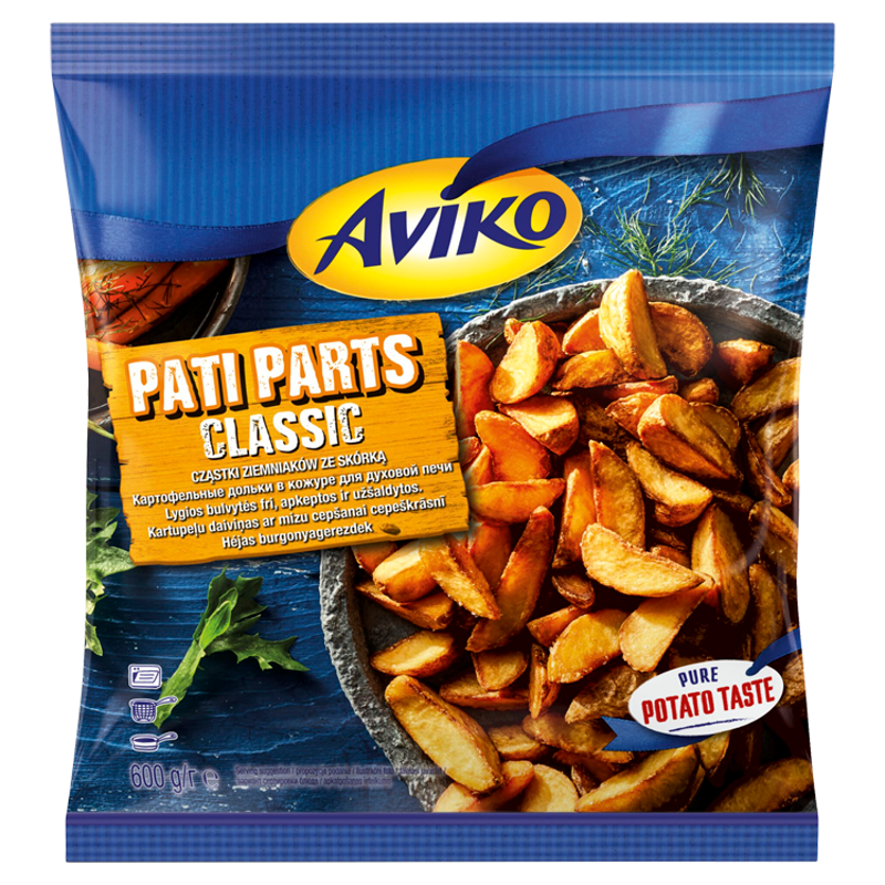 Aviko Pati Parts héjas burgonyagerezdek 600 g