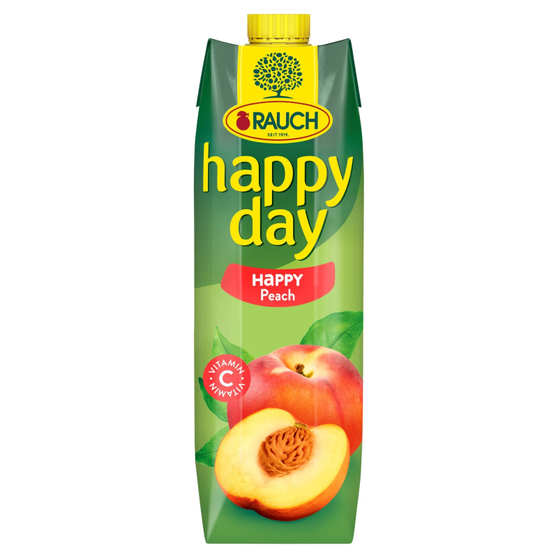 Rauch Happy Day happy peach 1 l őszibarack