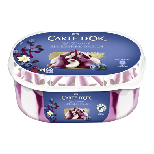 Carte d'Or jégkrém 825 ml áfonyás álom