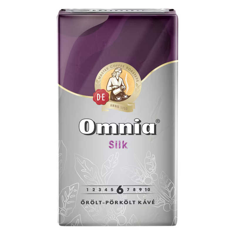 Douwe Egberts Omnia Silk őrőlt kávé 250 g