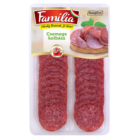 Família kolbász 55 g csemege szeletelt