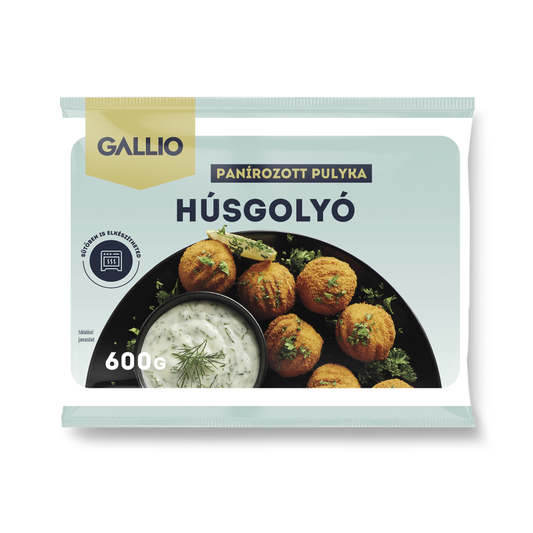 Gallio panírozott húsgolyó 600 g