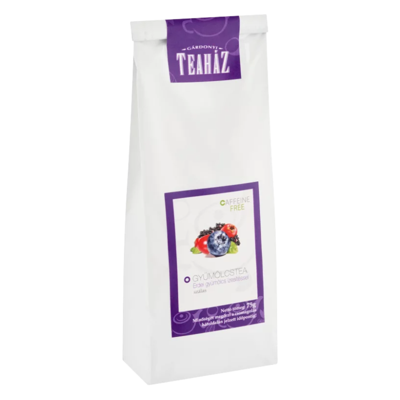 Gárdonyi Teaház gyümölcstea 75 g erdei gyümölcs ízesítéssel