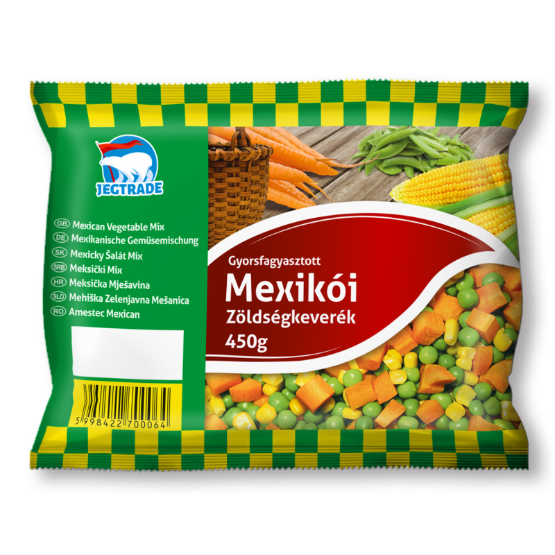 Jégtrade fagyasztott mexikói zöldségkeverék 450 g