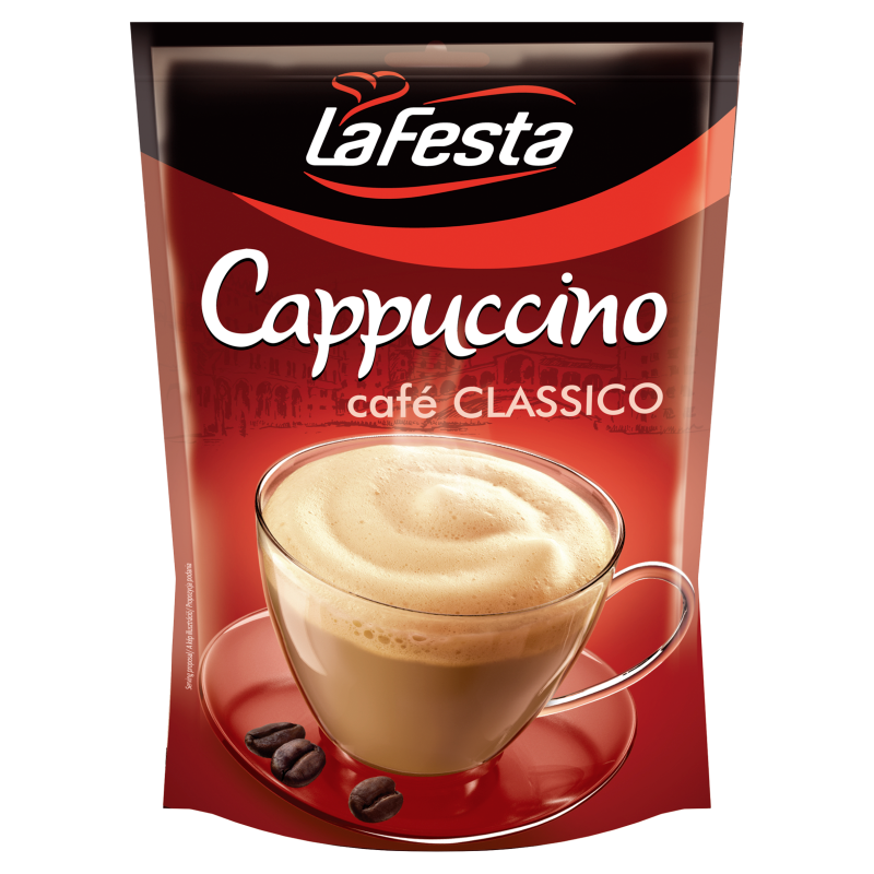 La Festa Cappuccino instant kávéitalpor utántöltő 100 g classic
