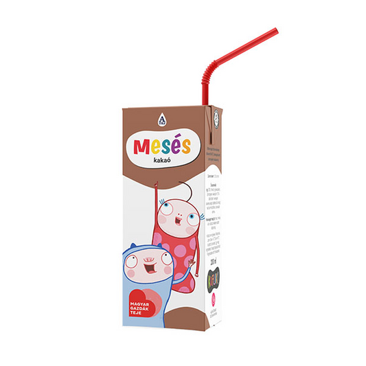 Mesés UHT zsírszegény kakaós tej 200 ml