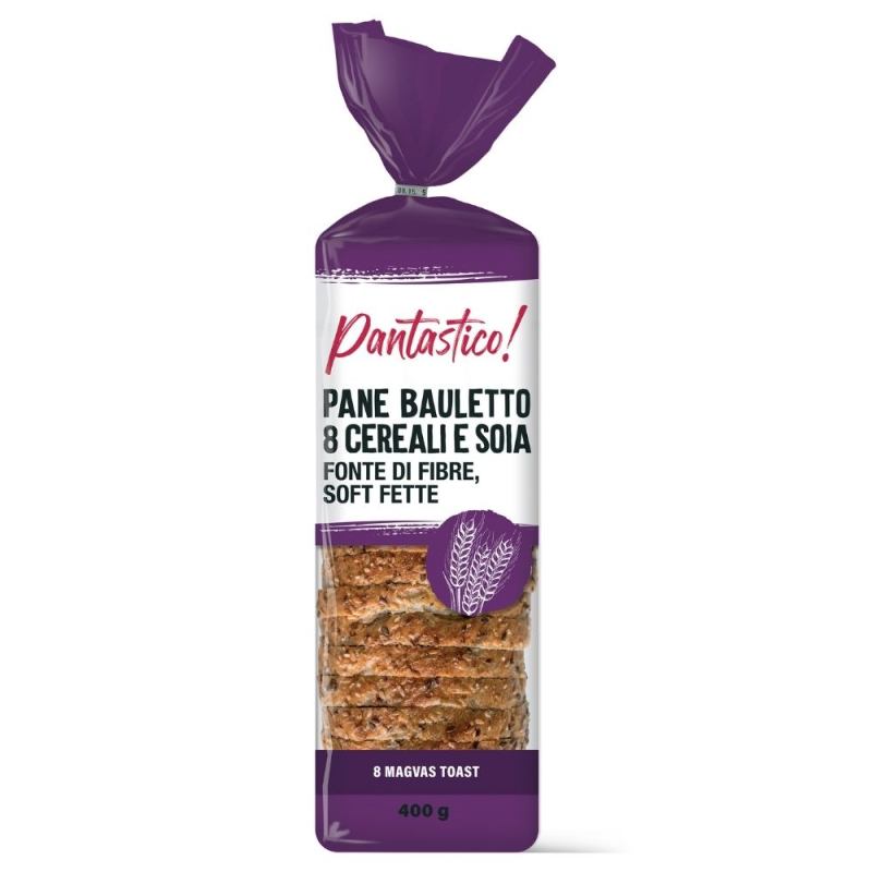 Pantastico! 8 magvas toast kenyér 400 g napraforgóolajjal szeletelt