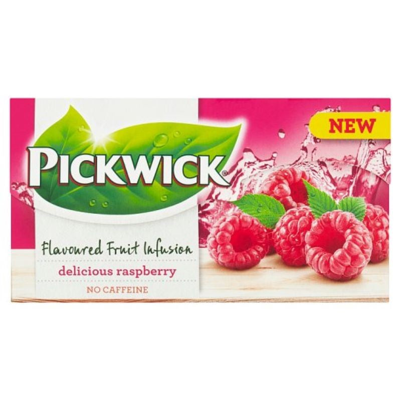 Pickwick Fruit Fusion gyümölcstea 20 filteres málna