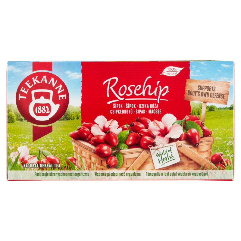 Teekanne gyümölcstea 20x2,7 g csipkebogyó