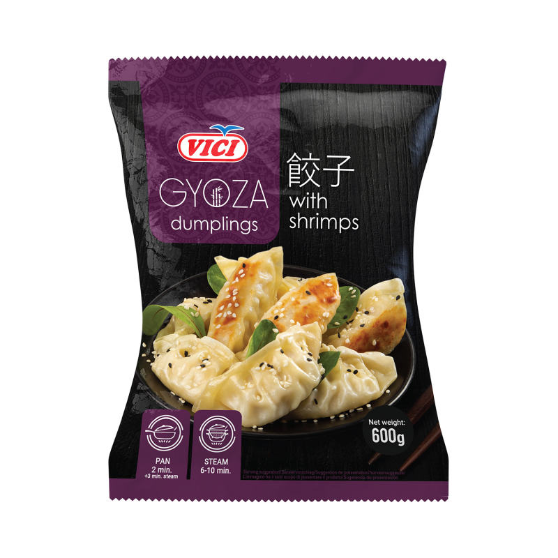 Vici Gyoza fagyasztott gombóc garnélarákkal töltött 600 g
