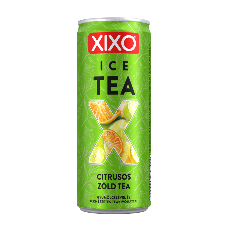 XIXO Ice Tea citrusos zöld tea 250 ml