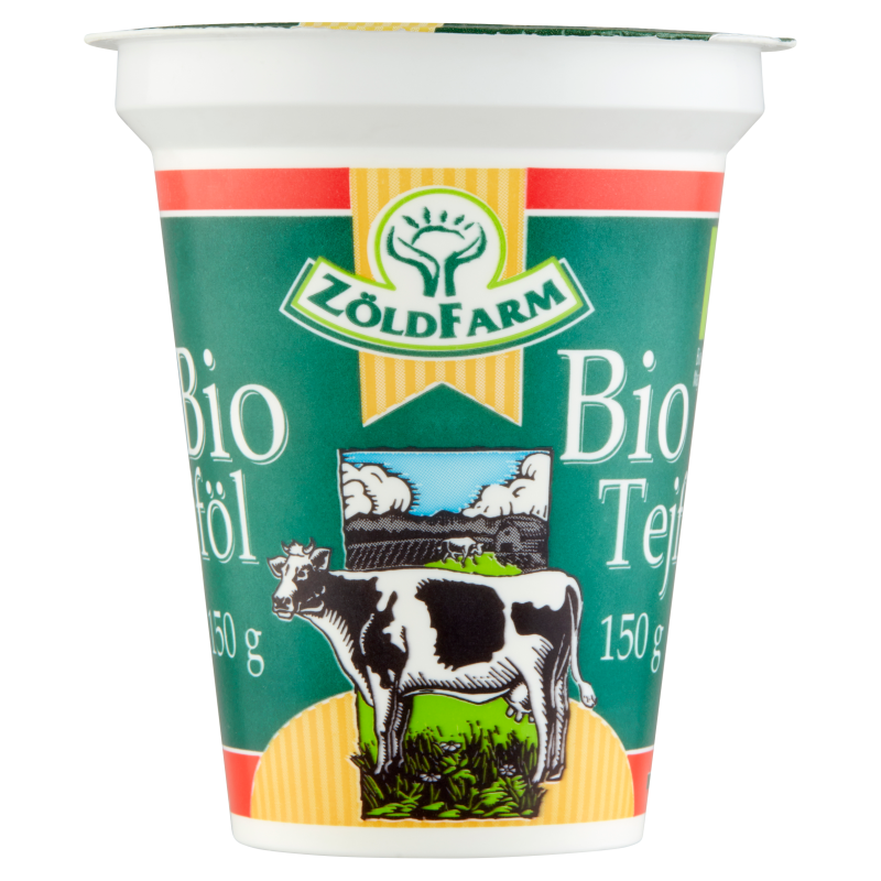 Zöldfarm Bio tejföl 150 g 20%