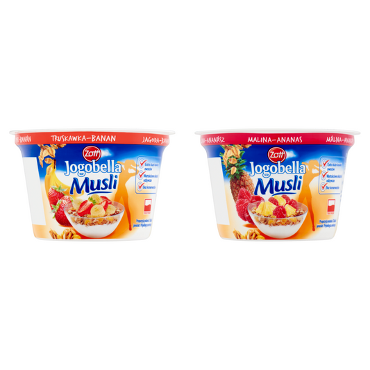 Zott Jogobella Musli élőflórás joghurt müzlivel 200 g
