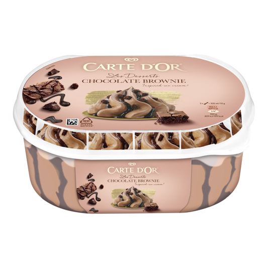 Carte d'Or jégkrém 825 ml Brownie