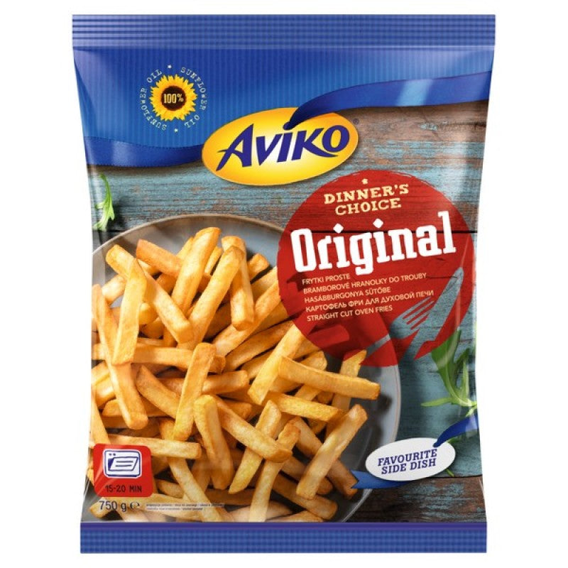 Aviko Original hasábburgonya sütőben süthető 750 g