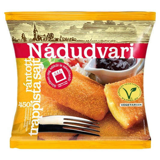 Nádudvari rántott trappista sajt 450 g fagyasztott