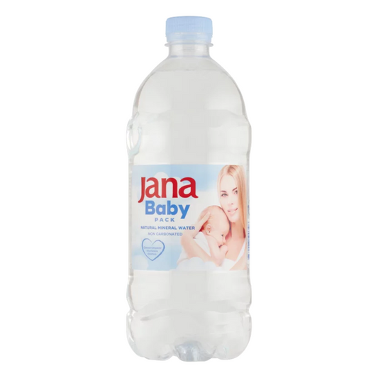 Jana Baby természetes ásványvíz 1 l szénsavmentes