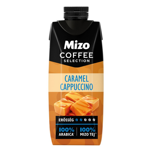 Mizo Coffee Selection Caramel Cappuccino kávés tej 250 ml UHT