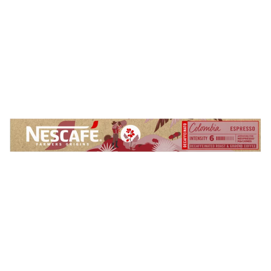 Nescafé Farmers Origins kávékapszula Columbia Espresso, koffeinmentes 53 g 10 db Nespresso ®kávégép kompatibilis termék