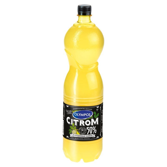 Olympos Citrom ízesítő 1,5 l 50% citromlé tartalommal