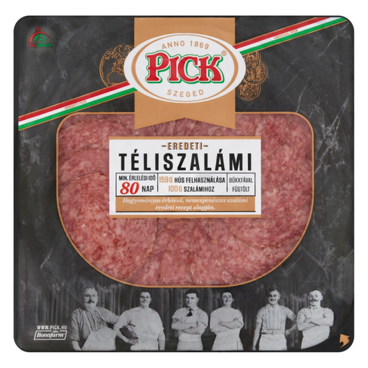 PICK eredeti téliszalámi körtálcás 70 g szeletelt