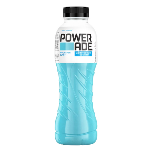 Powerade Zero szénsavmentes izotóniás sportital 0,5 l mountain blast