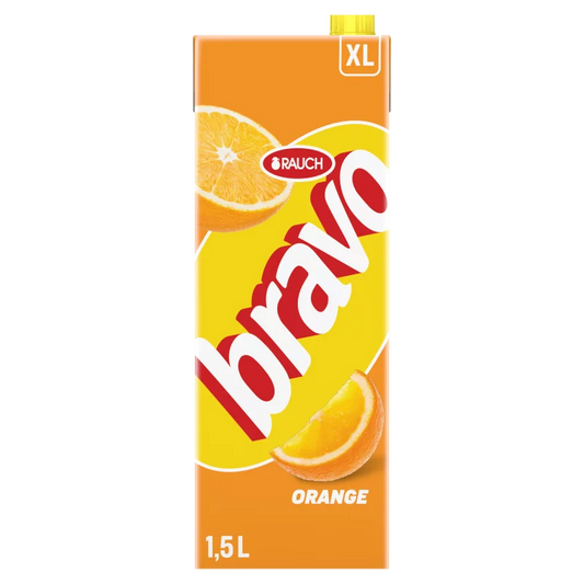 Rauch bravo gyümölcsital 1,5 l narancs 12 %