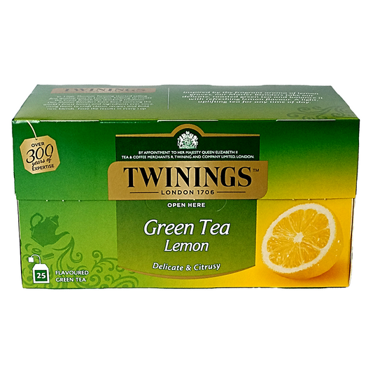 Twinings zöld tea citrommal 25 filteres